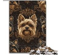 Jigsaw Puzzles for Teenagers 1000 Jigsaws Yorkshire Terrier Collage for 14+ Difficult to Complete But Fun And Humorous Birthday Gift (size 50x75cm)