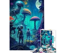 Jigsaw Puzzles for Teenagers 1000 Journey Beyond The Stars Fun Activities at Home Hand Speed Race Family Games for Ages 14 And over (50x75cm)