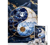 Jigsaw Puzzles for Teenagers 1000 Kintsugi Harmony Wabi Sabi Fun Games Stress Reliever Home Decoration Toys Every Piece Is Unique - (38x26cm)