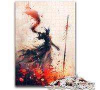 Jigsaw Puzzles for Teenagers 1000 Knight Oil Painting for Age 14+ Brain Teaser Game Best Gift for Adults And Teenagers 26x38cm