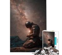 Jigsaw Puzzles for Teenagers 1000 Knight's Prayers Challenging To Complete But Fun And Humorous Practical Game for 14+ Puzzle Game Offered (50x75cm)