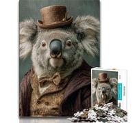 Jigsaw Puzzles for Teenagers 1000 Koala Noble 1000 Piece Puzzle,Educational Game for Birthday, Chrismas for Age 14+ (size 75x50cm)