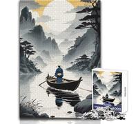 Jigsaw Puzzles for Teenagers 1000 Lake in Japan Enjoyable Quiet Leisure Activity Premium Accurate Edge Craft Toy Size 38x26cm