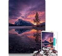 Jigsaw Puzzles for Teenagers 1000 Landscape at Sunset Adult Jigsaw,Challenging Game Toys Wall Decoration Unique Birthday And Xmas Gifts (size 75x50cm)