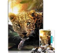 Jigsaw Puzzles for Teenagers 1000 Leopard And Butterfly Teenager Jigsaw,Educational Stress Relief Toy Gifts for Friends And Family (size 38x26cm)