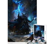Jigsaw Puzzles for Teenagers 1000 Lightning Ring Magic Lord Puzzle For Teenagers Family Activities Educational Challenge Gifts for Friends And Family (50x75cm)