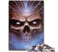 Jigsaw Puzzles for Teenagers 1000 Lightning Skeleton Educational Games Home Decoration for Is Ideal As A Gift for The Whole Family 26x38cm