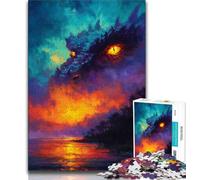 Jigsaw Puzzles for Teenagers 1000 Lightning Tornado Adult Jigsaw,Challenging Family Activity Games DIY Toy for Home Wall Decor Gifts (size 38x26cm)