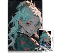 Jigsaw Puzzles for Teenagers 1000 Little Princess Staycation Kill Time Hands-on Game Secret Santa Gifts (size 50x75cm)