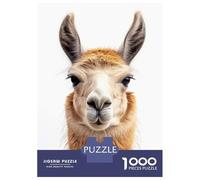 Jigsaw Puzzles for Teenagers 1000 Llama Face Adult Jigsaw Puzzle Hands-on Game Enhance Memory for Birthday, Chrismas 70x50cm/1000pcs