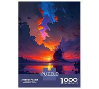 Jigsaw Puzzles for Teenagers 1000 Lonely Island Puzzle for Adults Anti-Stress Toys Difficult Hard Deal As Gifts for The Whole Family 52x38cm/1000pcs