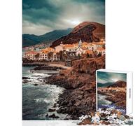 Jigsaw Puzzles for Teenagers 1000 Machico Madeira 1000 Jigsaw Puzzle Hands-on Game Great Gifts And Toys Precision Cutting (38x26cm)