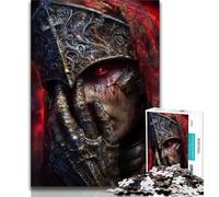 Jigsaw Puzzles for Teenagers 1000 Magical Knight 1000 Pieces for Adults,Family Entertainment Toys with Matching Poster And Trivia Sheet 26x38cm