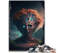 Jigsaw Puzzles for Teenagers 1000 Magical Tree Educational Game Challenge Toy Wall Decoration Unique Birthday And Xmas Gifts 50x75cm