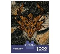 Jigsaw Puzzles for Teenagers 1000 Masked Dragon Puzzles for Adults Hands-on Game Stress Reliever Help The Brain Exercise 38x26cm/1000pcs