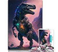 Jigsaw Puzzles for Teenagers 1000 Mechanical Dinosaur 1000 Piece Jigsaw,Family Activity Fun at Home Activities, Birthday Present,Travel Gifts (size 38x26cm)