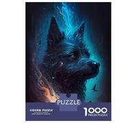 Jigsaw Puzzles for Teenagers 1000 Miniature Schnauzer Dog Teenager Puzzles Relax Games Pattern Assembly Deal As Gifts for The Whole Family 70x50cm/1000pcs