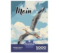 Jigsaw Puzzles for Teenagers 1000 Moin Moewe Seagull Teenager Puzzles Relaxing Games Enhance Memory Unique Birthday And Gifts 70x50cm/1000pcs