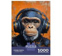 Jigsaw Puzzles for Teenagers 1000 Monkey Beats-9 Puzzle for Adults Anti-Stress Toys Difficult Hard Deal As Gifts for The Whole Family 38x26cm/1000pcs