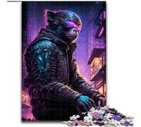 Jigsaw Puzzles for Teenagers 1000 Monkey Human, Toy Intellectual Game Enhance Love between Couples for Ages 14+ (Size 50x75cm)