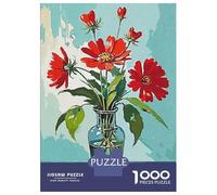 Jigsaw Puzzles for Teenagers 1000 Most Cheerful Flower Teenager Puzzles Relax Games Pattern Assembly Deal As Gifts for The Whole Family 52x38cm/1000pcs