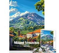 Jigsaw Puzzles for Teenagers 1000 Mount Vesuvius Italy Hands-on Game Suitable for Couples Home Decoration Toys Unique Birthday And Xmas Gifts (50x75cm)