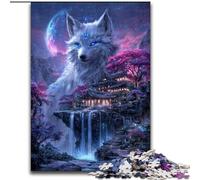 Jigsaw Puzzles for Teenagers 1000 Mysterious Fox, Elephant Toy Intellectual Game Birthday Present, Gifts, Wall Art for Ages 14+ (Size 50x75cm)