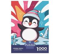 Jigsaw Puzzles for Teenagers 1000 Penguin Animal Penguins Adult Puzzles Hands-on Game Pattern Assembly Deal As Gifts for The Whole Family 70x50cm/1000pcs