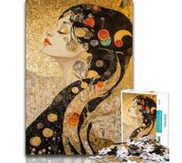Jigsaw Puzzles for Teenagers 1000 Piece African Woman Art,Help The Brain Exercise Addictive Toys to Cultivate Patience Gift For Birthdays (75x50cm)