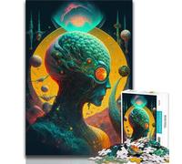 Jigsaw Puzzles for Teenagers 1000 Piece Aliens 1000 Pieces for Adults,is Ideal As Gifts for The Whole Family for Age 14 (size 75x50cm)