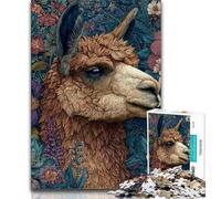 Jigsaw Puzzles for Teenagers 1000 Piece Alpaca Art 1000 Pieces for Adults,is Ideal As Gifts for The Whole Family for Age 14 (size 75x50cm)