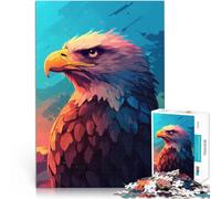 Jigsaw Puzzles for teenagers 1000 Piece American Eagle Herausforderndes Spiel eignet sich ideal als Geschenk für die ganze Familie75x50cm