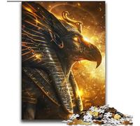 Jigsaw Puzzles for Teenagers 1000 Piece Ancient Egyptian God Ra,for Educational Game Challenge Toy Deal As Gifts for The Whole Family 38x52cm