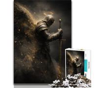 Jigsaw Puzzles for Teenagers 1000 Piece Angel Warrior Knight 1000 Pieces for Adults,Challenging Difficult Deal As Gifts for The Whole Family (size 75x50cm)
