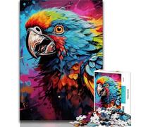 Jigsaw Puzzles for Teenagers 1000 Piece Animals Birds Parrots,Help The Brain Exercise Addictive Toys to Cultivate Patience Gift For Birthdays 38X26CM