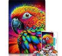 Jigsaw Puzzles for Teenagers 1000 Piece Animals Birds Parrots,Toys Educational Games Stress Relieving Artists Collection,Fine Art (75x50cm)