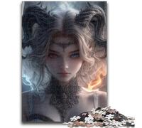 Jigsaw Puzzles for Teenagers 1000 Piece Anime Angel Girl Toys Educational Games Stress Relieving Suitable for Desktop Decoration 26x38cm