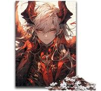 Jigsaw Puzzles for Teenagers 1000 Piece Anime Devil Boy Help The Brain Exercise Addictive Toys to Cultivate Patience Wall Decoration 50x75cm