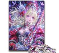 Jigsaw Puzzles for Teenagers 1000 Piece Anime Girl Warrior Adult Puzzles,Educational Games Home Decoration Birthday Present, Gifts, Wall Art (38x26cm)