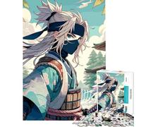 Jigsaw Puzzles for Teenagers 1000 Piece Anime Ninja Samurai for Birthday, Chrismas Difficult Hard Educational Game for And from 14 Years And over (50x75cm)