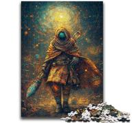 Jigsaw Puzzles for Teenagers 1000 Piece Anime Warriors Puzzles for Adults,is Ideal As Gifts for The Whole Family for Age 14+ (50x75cm)