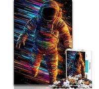 Jigsaw Puzzles for Teenagers 1000 Piece Astronaut Art,Help The Brain Exercise Addictive Toys to Cultivate Patience Artists Collection,Fine Art (75x50cm)