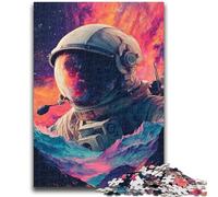Jigsaw Puzzles for Teenagers 1000 Piece Astronaut Teenager Puzzles,Educational Games DIY Toys Great Gifts And Toys (38x26cm)