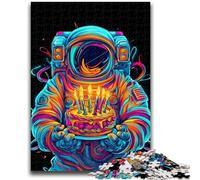 Jigsaw Puzzles for Teenagers 1000 Piece Astronaut's Birthday for And from 14 Years And over Play Toys Because It Is Ideal As A Gift for The Whole Family 38x26cm