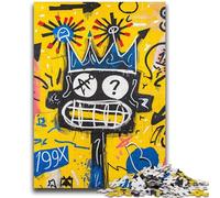 Jigsaw Puzzles for Teenagers 1000 Piece Basquiat-style Child Challenging Game Toys Deal As Gifts for The Whole Family for Ages 14+ 50x75cm