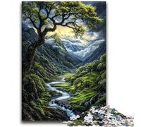 Jigsaw Puzzles for Teenagers 1000 Piece Beautiful And True Landscape Help The Brain Exercise Addictive Toys to Cultivate Patience Great Gift 50x75cm