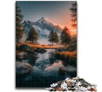 Jigsaw Puzzles for Teenagers 1000 Piece Beautiful Mountains And Lakes Challenging Game And Family Play for Is Ideal As A Gift for The Whole Family 50x75cm