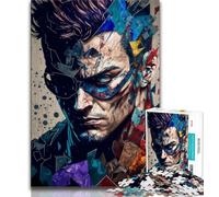 Jigsaw Puzzles for Teenagers 1000 Piece Broken Hero Teenager Jigsaw,Fun Games Wall Decoration Unique Birthday And Xmas Gifts (size 75x50cm)