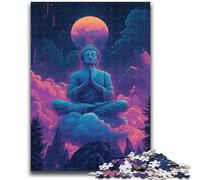 Jigsaw Puzzles for Teenagers 1000 Piece Buddha Statues Teenager Puzzles,Perfect for Game Nights, Colorful Toy for Home Gift (50x75cm)