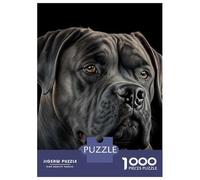 Jigsaw Puzzles for Teenagers 1000 Piece Cane Corso Drawing Dog Jigsaw Puzzle Relax Games Difficult Hard Fun at Home Activities, 38x26cm/1000pcs